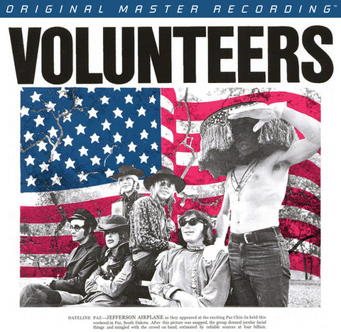 Jefferson Airplane - Volunteers (Mobile Fidelity Sound Labs Original Master Recording) 2x Vinyl LPs