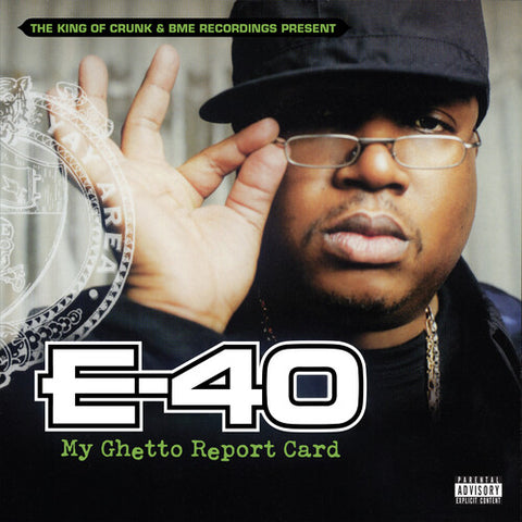 E-40 - My Ghetto Report Card - 2x Green Color Vinyl LPs