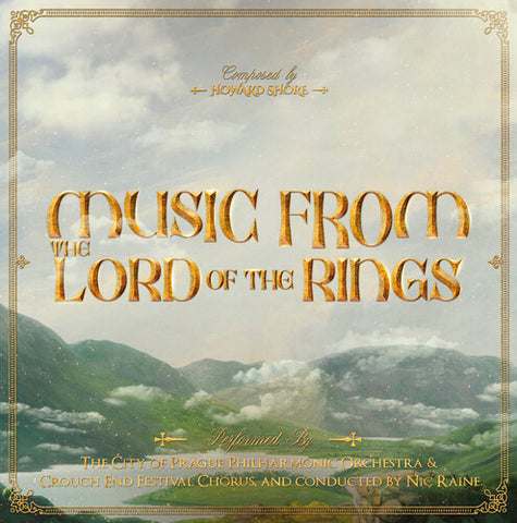 City of Prague Philharmonic Orchestra (Composed by Howard Shore) - The Lord Of The Rings Trilogy (Original Soundtrack) - 3x Vinyl LPs