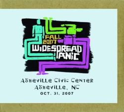 Widespread Panic -   Asheville Civic Asheville,NC 10/31/07 - 3xCD