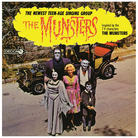 The Munsters - Self-Titled - Pumpkin Orange Color Vinyl LP
