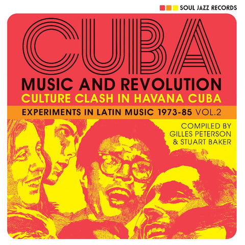 Various Artists - Soul Jazz Records Presents: CUBA: Music and Revolution: Culture Clash in Havana: Experiments in Latin Music 1975-85 Vol. 2 - 3x Vinyl LPs