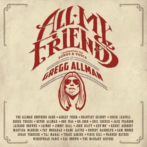 Various Artists - All My Friends: Celebrating the Songs & Voice of Gregg Allman - 4x Vinyl LP Boxset