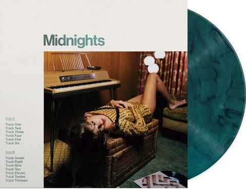 Taylor Swift - Midnights - Jade Green Color Vinyl LP