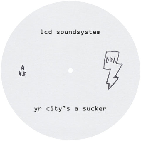 LCD Soundsystem -Yr City's a Sucker - 12" Single