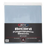 BCW 12" 2 Mil Outer Sleeves 100 pk 1-RSLV