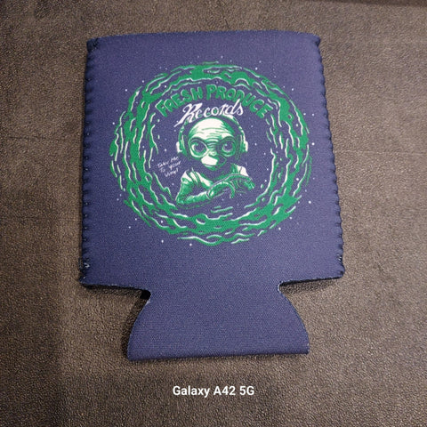 Fresh Produce Records Drink Coozie - Alien Logo