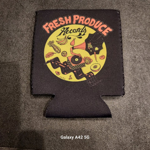 Fresh Produce Records Drink Coozie - Classic Logo