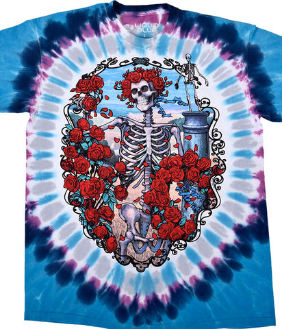 Liquid Blue #11344 Grateful Dead 30th Anniversary Tie-Dye T-Shirt