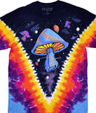 Liquid Blue Space Shroom Tie Die 11774