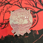 Fresh Produce Records Enamel Pin - Cherry Blossom Design