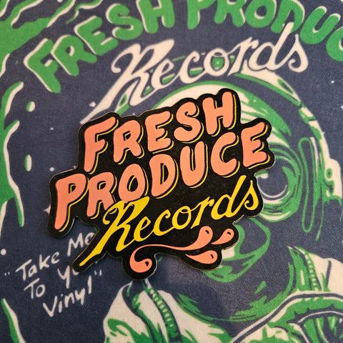 Fresh Produce Records Magnet - Classic Logo