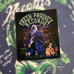 Fresh Produce Records Magnet - Shredding Wizard