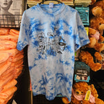 Fresh Produce Records Veggie Picnic Shirt - Sky Blue Tie Dye