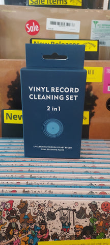 2 Piece Vinyl Record Cleaning Set