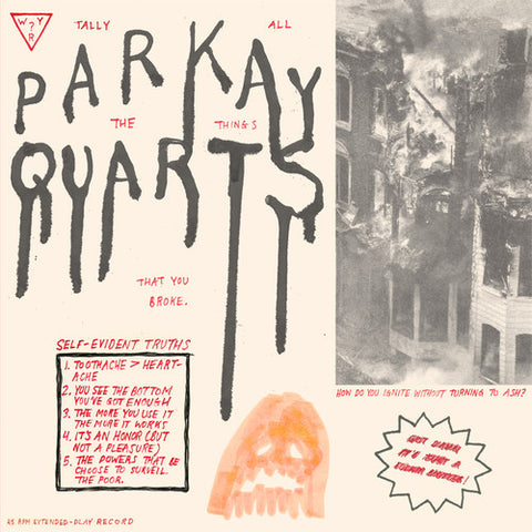 Parquet Courts - Tally All the Things That You Broke - 12" Vinyl EP