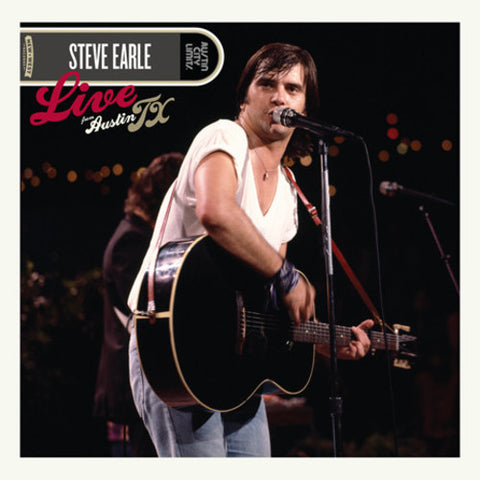 Steve Earle - Live from Austin TX - 2x Vinyl LPs