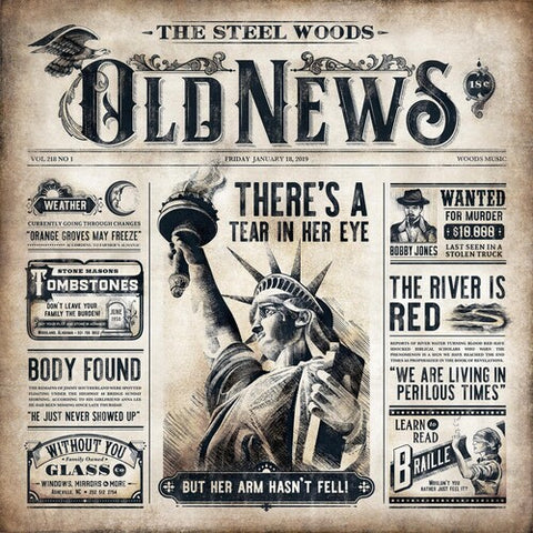The Steel Woods - Old News -2x  Vinyl LPs