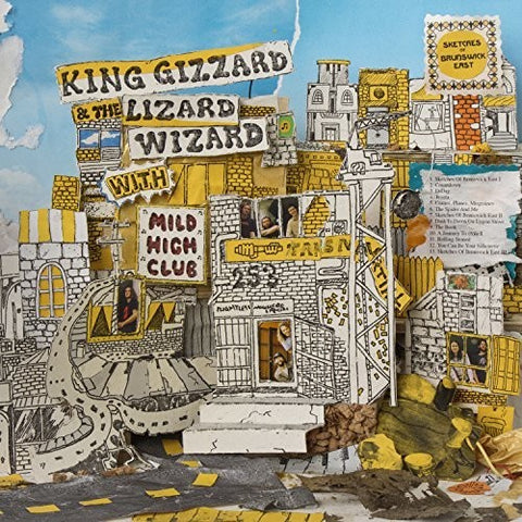 King Gizzard & The Lizard Wizard - Sketches Of Brunswick East (Feat. Mile High Club) - 1xCD