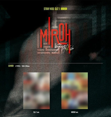 Stray Kids - Cle 1: Miroh (Random Cover) (incl. photobook + 3 QR Cards) [Import] - 1xCD
