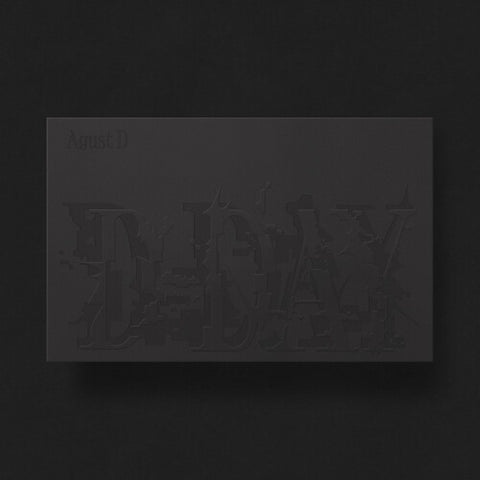 Agust D (Suga of BTS) -  D-Day (Version 01) [Explicit Content] - 1xCD