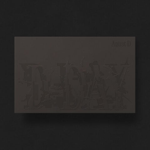 Agust D (Suga of BTS) - D-Day (Version 2) -  1xCD