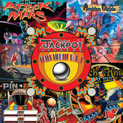 Various Artists - Jackpot Plays Pinball Vol.1 - Vinyl LP