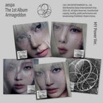 Aespa - Armageddon - My Power Version - Random Cover - incl. Photobook, Tattoo Sticker, Folded Poster, Postcard + Photocard - 1xCD