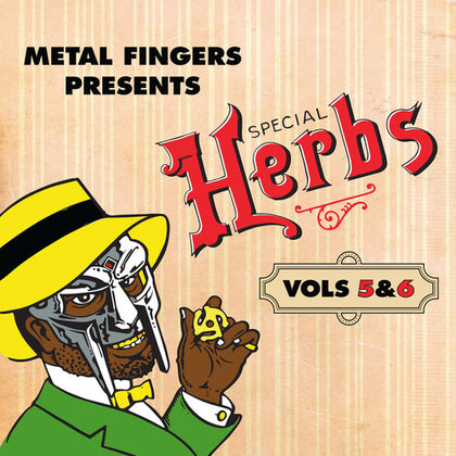 MF DOOM -  Metal Fingers Presents: Special Herbs Vol. 5 & 6  - 2x Vinyl LPs