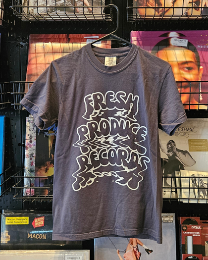 Official Swamp Dogg x Fresh Produce Records Collab Shirt - Graphite Grey Comfort Colors Tee