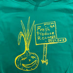 Fresh Produce Records Onion T-Shirt - Yellow/Green