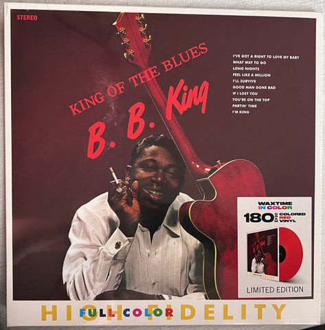 B.B. King -  King Of The Blues - Limited 180gm Vinyl with Bonus Tracks [Import] [WaxTime] - Vinyl LP