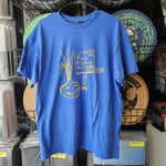 Fresh Produce Records Onion T-Shirt - Blue/Yellow