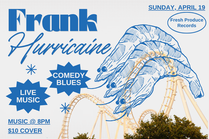 Frank Hurricane Live At Fresh Produce Records (563 Cherry Street) April 19th 2026 [Ticket]