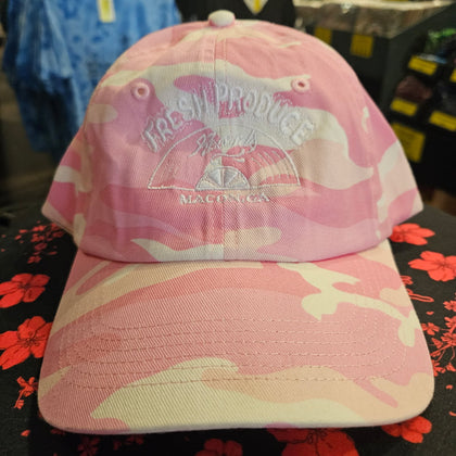 Fresh Produce Records Pink Camo Baseball Cap