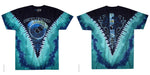 Pink Floyd Pulse V Tie Dye Liquid Blue T-Shirt #11831