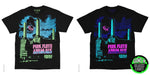 Animals Black Light Shirt Liquid Blue T-Shirt #31925