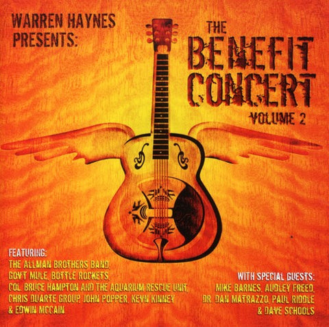 Various Artists ft. The Allman Brothers Band, Gov't Mule, Col. Bruce Hampton & More  - The Benefit Concert, Vol. 2 - xCD