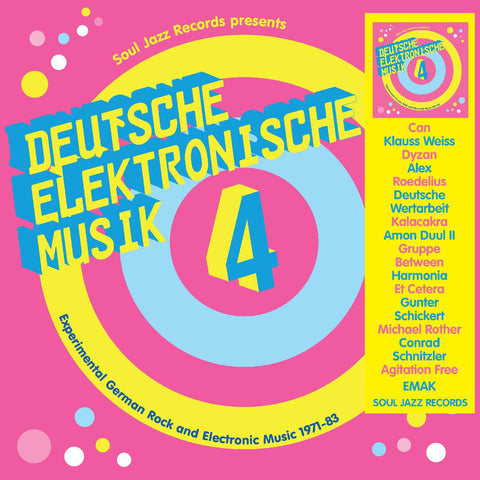 Soul Jazz Records (Various Artists) - DEUTSCHE ELEKTRONISCHE MUSIK 4 - Experimental German Rock and Electronic Music 1971-83 - 3x Vinyl LPs