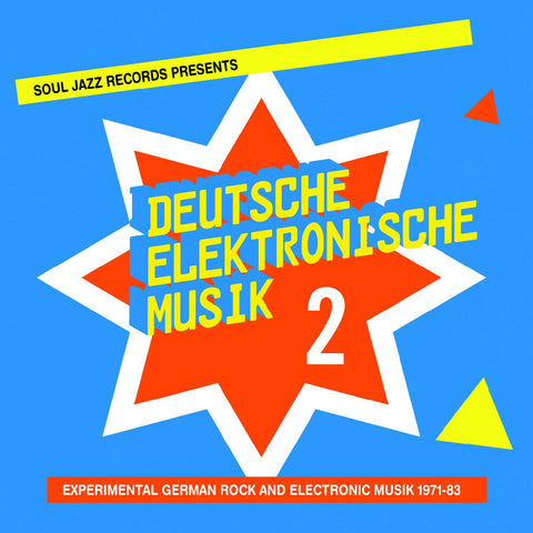 Soul Jazz Records (Various Artists) - Deutsche Elektronische Musik 2: Experimental German Rock And Electronic Music 1971-83 - Record A - 2x Vinyl LPs