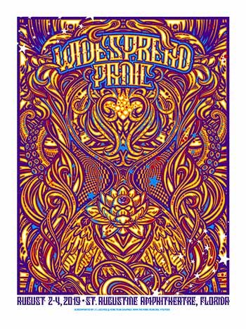 Widespread Panic - 2019 St. Augustine Poster