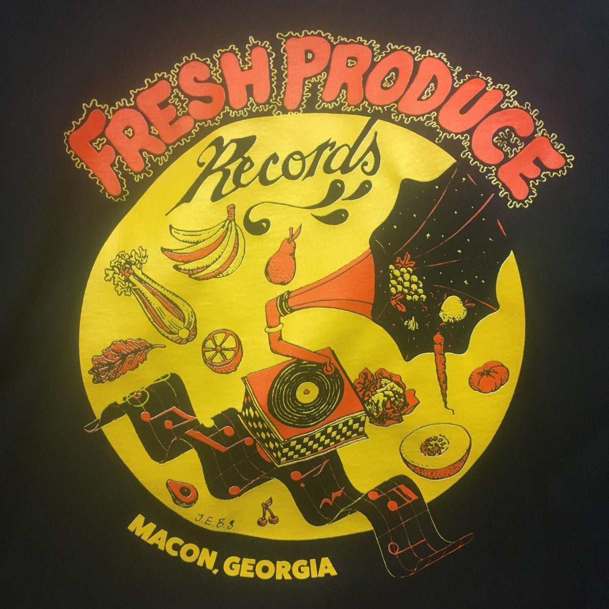 Fresh Produce Records Classic Logo TShirt Fresh Produce Records Macon