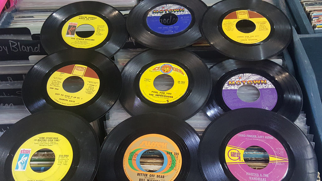 Used Vinyl] 60s & 70s Classic Funk, Soul & R&B 7 Singles Mystery