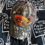 Fresh Produce Records Mossy Oak Pro Camouflage Mesh Back Cap