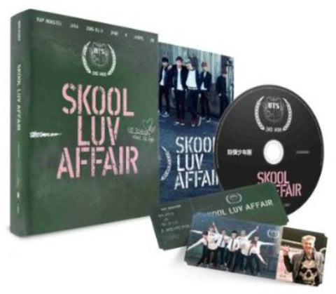 BTS -  Skool Luv Affair (Incl. 115-page photobook and one random photocard) [Import] - 1xCD