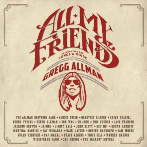 Gregg Allman - All My Friends: Celebrating the Songs & Voice of Gregg Allman - 2xCDs + 1DVD