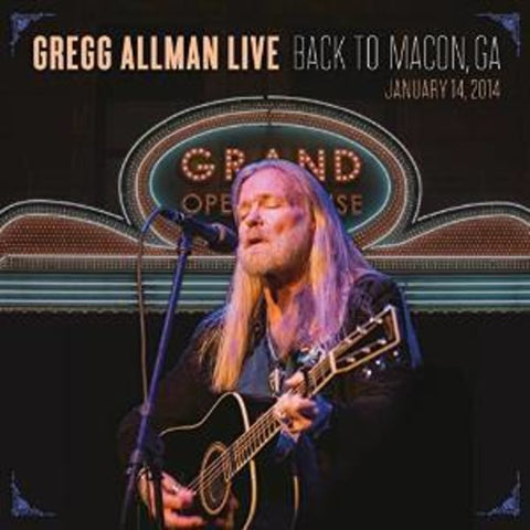 Gregg Allman - Gregg Allman Live: Back to Macon, GA - 2xCDs