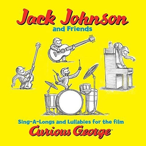 Jack Johnson & Friends - Sing-A-Longs and Lullabies for the film Curious George (Soundtrack) - Vinyl LP