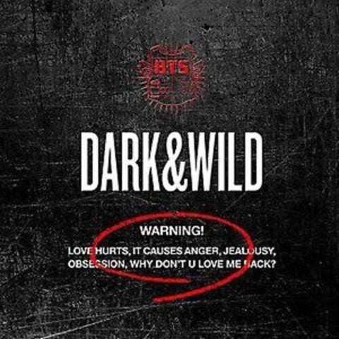 BTS -  Dark & Wild Vol.1 (Incl. 102-page photobook and 2x random photocards) [Import] - 1xCD