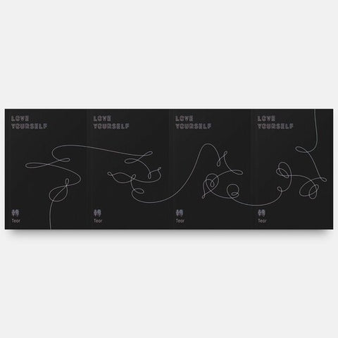 BTS - Love Yourself: Tear (Random cover, incl. 104-page photobook, one random photocard, 20-page minibook and one standing photo) - 1xCD